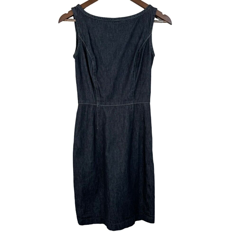 Ana Sui 2 Denim Sleeveless Dress Capsule Classic Preppy‎